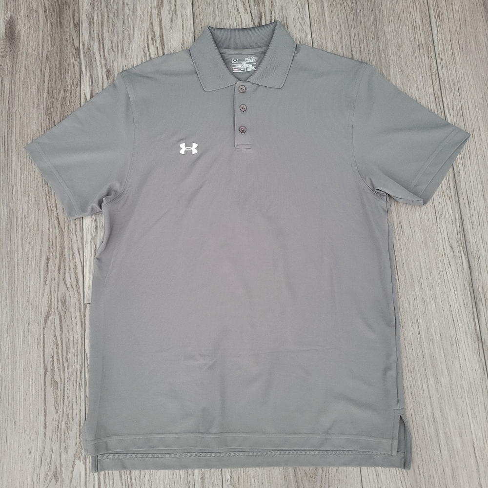 Under Armour Men's Charcoal Polo Shirt